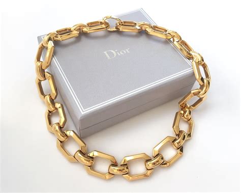 christian dior necklace men|vintage christian dior choker necklace.